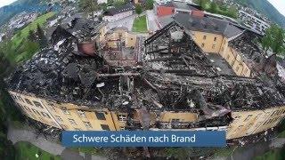 Schloss Ebenzweier nach Brand schwer beschädigt