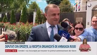 Mai mulți deputați, dar și preoţi de la Mitropolia Moldovei au fost la ambasada Moscovei la Chișinău