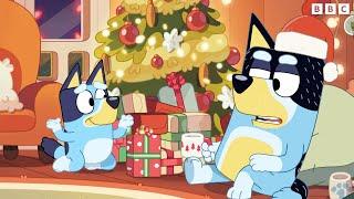 Bluey & Bingo play Verandah Santa | CBeebies #christmas