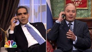 Obama & Putin Phone Conversation on "Tonight Show"