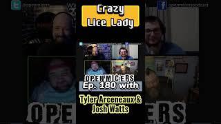 Crazy Lice Lady -  #comedypodcast #comedypodcastclips #ytshorts #trendingshorts #youtubeshorts