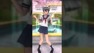 Ayano Likes Femboy Senpai! Sad Cat Meme (Yandere Simulator) #shorts