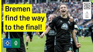 HIGHLIGHTS | Hamburger SV vs. SV Werder Bremen (DFB Pokal Frauen 2024-25 Semi-Final)