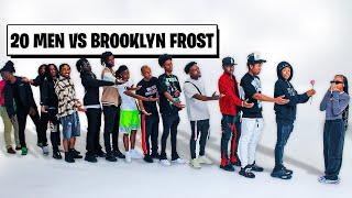 20 MEN VS 1 YOUTUBER : BROOKLYN FROST