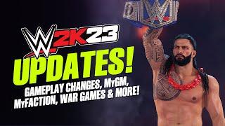 WWE 2K23 Updates, Gameplay Changes, War Games, MyGM & More! Plus CM Punk's AEW Fight Forever Status!