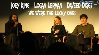 WE WERE THE LUCKY ONES - Joey King, Logan Lerman,Thomas Kail, Erica Lipez & Georgia Hunter Q&A