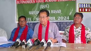 16 April 2024// Press conference holding by ASDC (Autonomous State Demand committee)