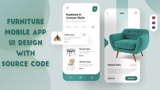 Furniture App Flutter UI Design  | Speed Code | 2022