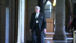 RAW: Commons Sergeant-at-Arms Kevin Vickers, with gun drawn