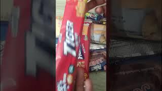 tiger biscuits ASMR | energy biscuits | kids favorite | asmr #shorts #kidermusa