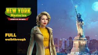 New York Mysteries 1, Secrets of the mafia, Full walkthrough