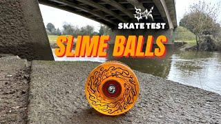 SKATE TEST: Santa Cruz - Slime balls light up skateboarding wheels.