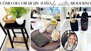 COMO DECORAR UN BAÑO MODERNO 2022 | IDEAS PARA DECORAR EL HOGAR 2022 | Spring decorate with me 2022