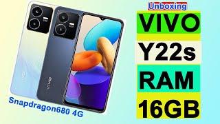 Vivo Y22s Unboxing Malaysia | Ram 16GB | Rom 128GB | Camera 50PM | Snapdragon 680 4G Gaming |