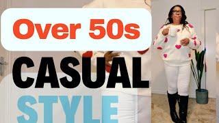 my  50s classy casual outfits: my daily Style Inspiration. #styleinspiration #over50lifestyle