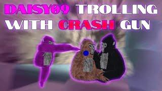 GHOST TROLLING AS Daisy09 IN GORILLA TAG | Crash And Freeze Gun!