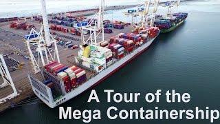 Tour of the Mega Container Ship | Life at Sea | Mariner's Vlog #3