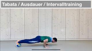 Tabata Workout / HIIT / 4 Minuten Ausdauertraining / Sportunterricht online