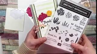 Stampin' Up! Abstract Impressions Quick Cute Card