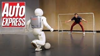 Honda's Asimo: the penalty-taking, bar-tending robot