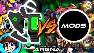 OFFICIAL Content Creators vs OFFICIAL Moderators | Mech Arena