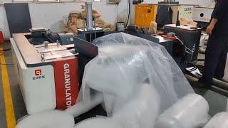 PE Stretch Film Granulator from Wintech palstic machinery
