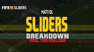 FIFA 15 Sliders Breakdown - Feel the Realism