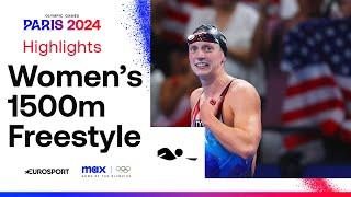 OLYMPIC LEGEND  | Women's Swimming 1500m Freestyle Highlights | #Paris2024