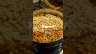 Dinner for one #ramen #shinramyun #noplot #cinematic #cooking #noodlesrecipe