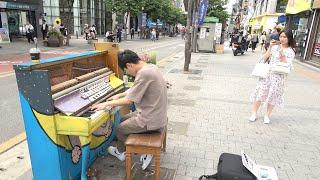 즉석에서 휘몰아치는 언더테일 샌즈 브금 ㄷㄷ 여학생 경악