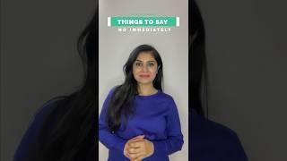 Say No Immediately to this  #shorts by Deepanshi Arora