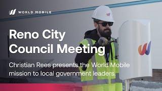 Reno City Council Meeting