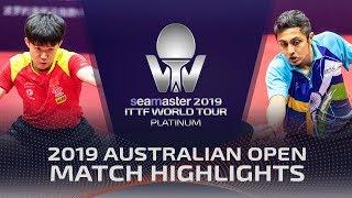 Wang Chuqin vs Dani Mudit | 2019 ITTF Australian Open Highlights (Pre)