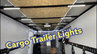 Enclosed Cargo Trailer 12v Battery Wiring and Lights