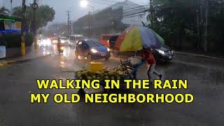 WALKING MY OLD NEIGHBORHOOD IN CEBU IN THE RAIN!  #Philippines, #Cebu