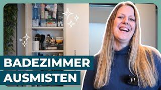 Badezimmer aussortieren | Ausmisten Challenge | Woche 2