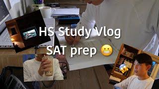 Finals week + SAT Study VLOG| How I survive…