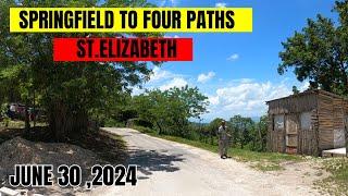 JAMAICA COUNTRYSIDE TOUR  OF ST.ELIZABETH , SPRINGFIELD TO FOUR PATHS #JAMAICA