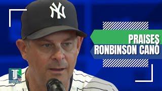 Aaron Boone PRAISES Ronbinson Canó as Yankees FALL to Diablos Rojos del México