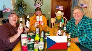 Americans Try Czech Beer For The FIRST Time