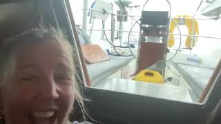 Thunder and lightening! “Sailing adventures with Island Girl “