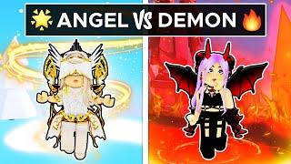 ANGEL vs DEMON in Roblox!