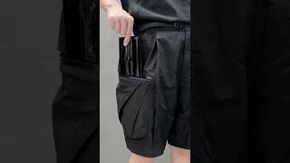 When functional design accounts for 99% #reindeelusion #fashion #shorts #streetwear #techwear