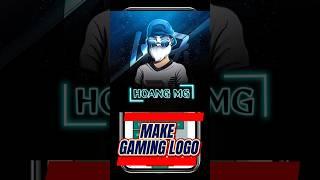 How to make Free Fire gaming logo | gaming logo maker #freefire