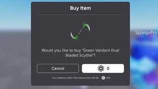 Sniping Green Dual Scythe UGC LIMITED (FREE)