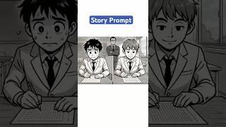 Test takers 수험생. Create a story. Imagine before and after.