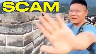 The Great Fake Wall of China is a Scam!