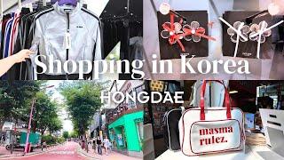 Shopping in Korea| Five trendy shops in Hongdae| Clothing| Bags| Accessories