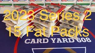 2023 Topps Series 2 - 15 Fat Packs