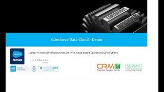 Watch how Salesforce Data Cloud can add value to Manufacturing businesses | CRMIT Solutions